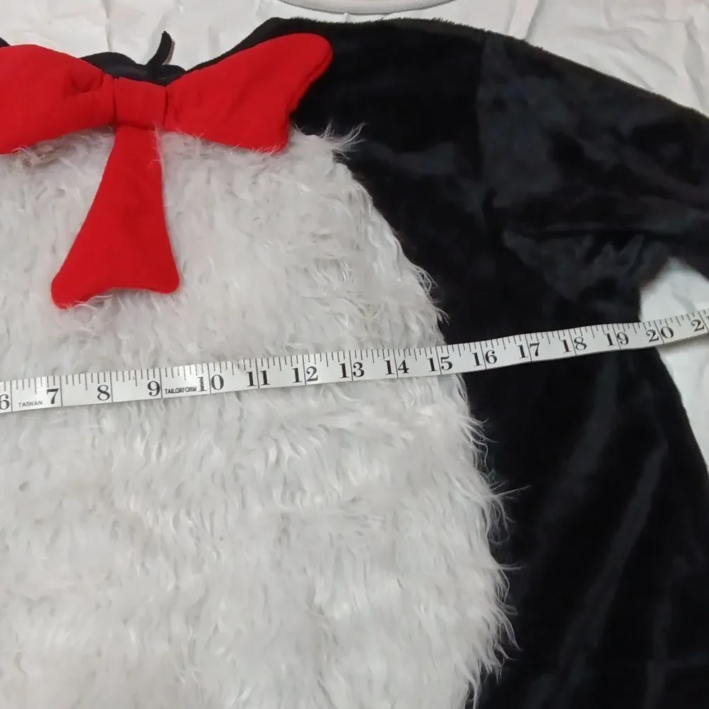 Dr. Seuss Cat in the Hat Deluxe Kids Costume - Black and White Unisex